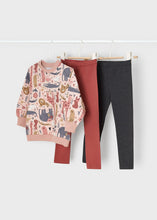 Load image into Gallery viewer, Mayoral Pink Leggings With An Elastic Waistband:Size 2y-8y
